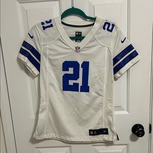 NFL White and Blue Women's Jersey